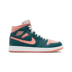 AIR JORDAN 1 MID DARK TEAL GREEN BQ6472-308