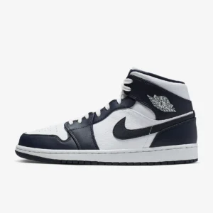 AIR JORDAN 1 MID METALLIC GOLD OBSIDIAN 554724-174