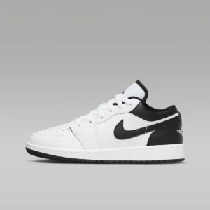 AIR JORDAN 1 LOW WHITE BLACK 553560-132