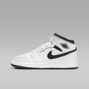 AIR JORDAN 1 MID WHITE BLACK DQ8423-132