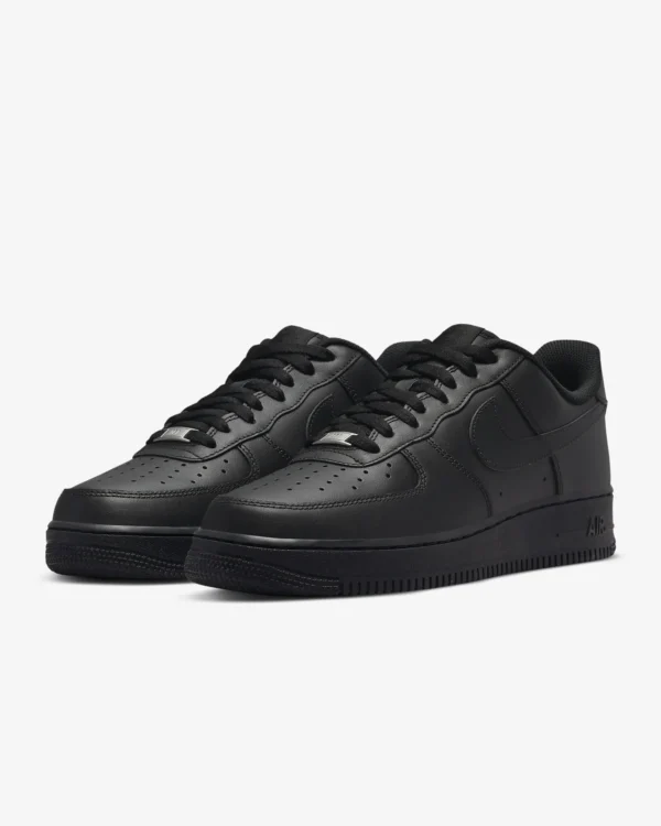 NIKE AIR FORCE 1 '07 TRIPLE BLACK CW2288-001 - immagine 2