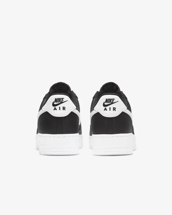 NIKE AIR FORCE 1 '07 BLACK WHITE CT2302-002 - immagine 3