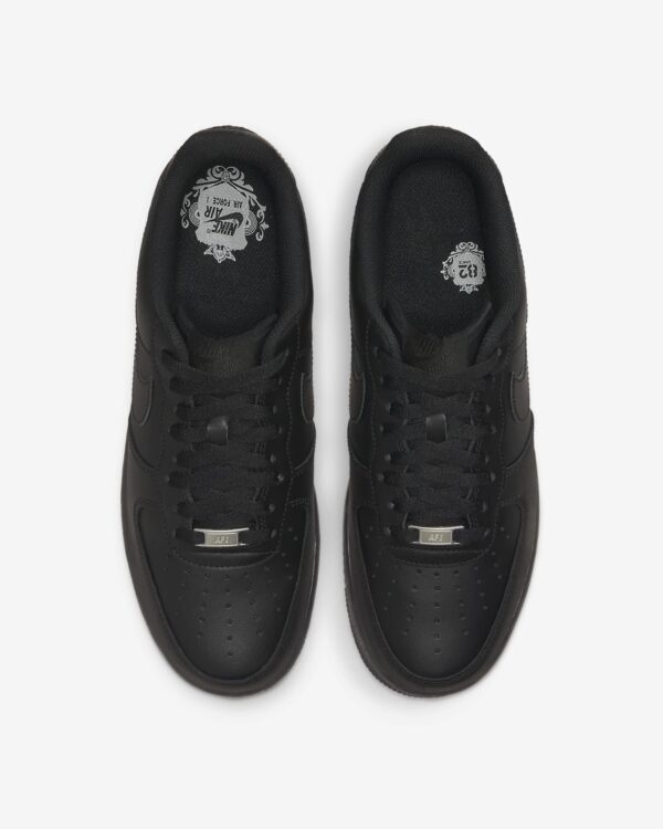 NIKE AIR FORCE 1 '07 TRIPLE BLACK CW2288-001 - immagine 4