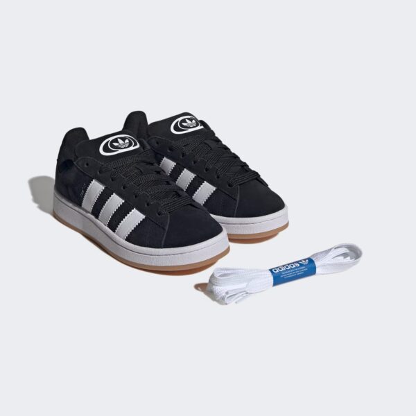 ADIDAS CAMPUS 00s J BLACK HQ6638 - immagine 2